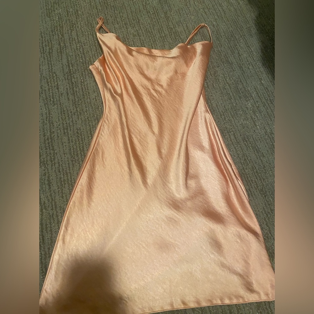 Pink Slip Dress